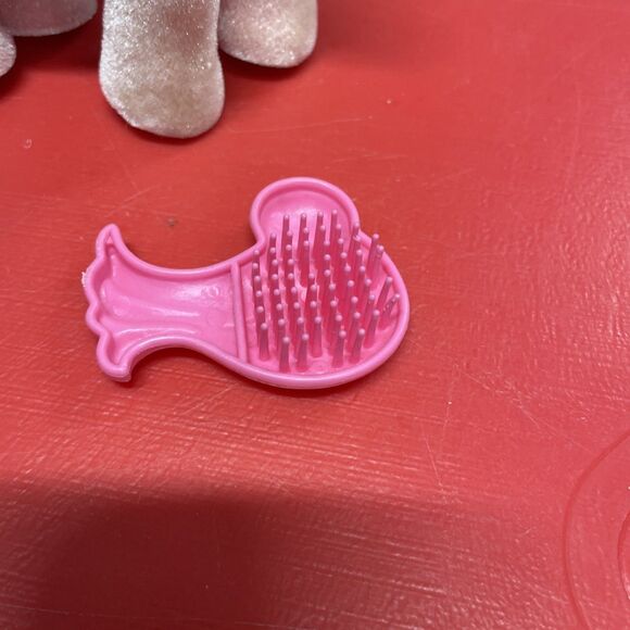 Vintage My Little Pony So Soft North Star Pegasus, G1 1986, Pink Flocked Brush - Picture 4 of 10